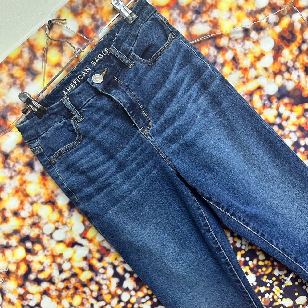 American Eagle Curvy High Rise Jegging size 2 Long